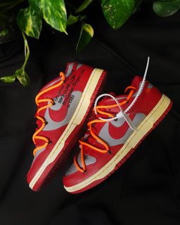 Red White Orange Custom Air Force 1 - view 5