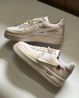 Classical Khaki Custom Air Force 1 - view 4