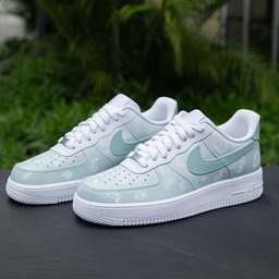 Green Bandana Custom Air Force 1 - view 4