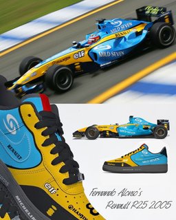 Car Color Blue Yellow Red Custom Air Force 1 - view 6