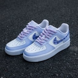 Purple Spots Custom Air Force 1 - view 4