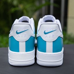 BLue Cloud Custom Air Force 1 - view 4