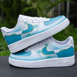 BLue Cloud Custom Air Force 1