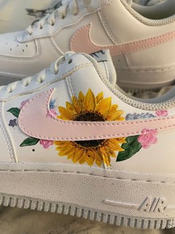 Sunflower Pink Custom Air Force 1 - view 2