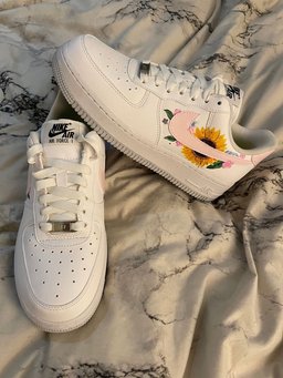 Sunflower Pink Custom Air Force 1 - view 3