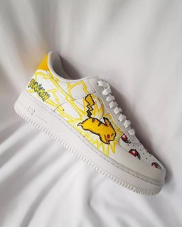 Cartoon Dragon Turtle Yellow Orange Blue Green Custom Air Force 1 - view 2