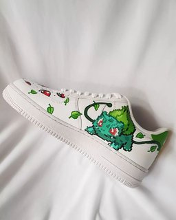 Cartoon Dragon Turtle Yellow Orange Blue Green Custom Air Force 1 - view 4