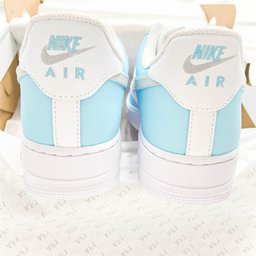 Blue Grey Custom Air Force 1 - view 3