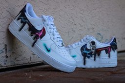 Lightning Drip Custom Air Force 1 - view 2
