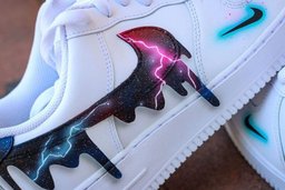 Lightning Drip Custom Air Force 1 - view 3