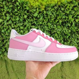 Smooth Pink Custom Air Force 1