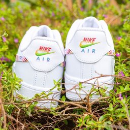 Rainbow Swirl Custom Air Force 1 - view 2