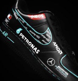 Black White Font Custom Air Force 1 - view 2