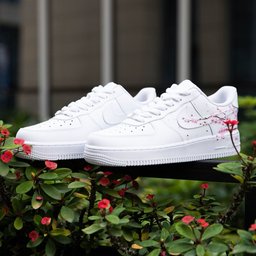 Pink Cherry Custom Air Force 1 - view 4