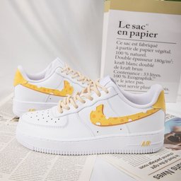 Yellow Cheese Custom Air Force 1