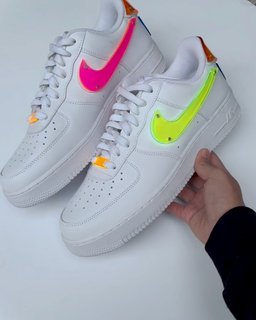 Rivet Screw Gold Pink Custom Air Force 1 - view 4