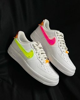Rivet Screw Gold Pink Custom Air Force 1 - view 6