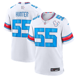 Danielle Hunter #55 Houston Texans 2026 Rivalries Premium Football Jersey – White front product view