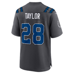 Jonathan Taylor #28 Indianapolis Colts 2026 Rivalries Premium Football Jersey – Anthracite alternate product view