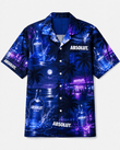 Absolut Neon Beach Night Hawaiian Shirt