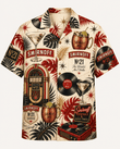Smirnoff No.21 Retro Vinyl Hawaiian Shirt