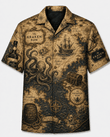 The Kraken Treasure Map Hawaiian Shirt