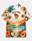 Malibu Sunset Paradise Hawaiian Shirt