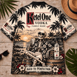 Ketel One Too Old To Care Skeleton Vintage Hawaiian Shirt