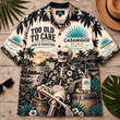 Casamigos Too Old To Care Skeleton Vintage Hawaiian Shirt