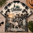 El Jimador Too Old To Care Skeleton Vintage Hawaiian Shirt
