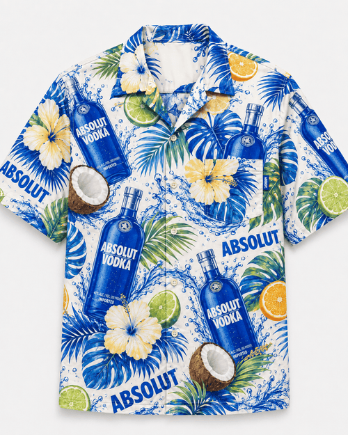 Absolut Tropical Splash Hawaiian Shirt