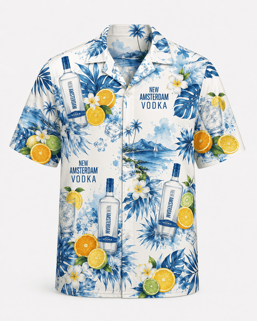 New Amsterdam Tropical Citrus Hawaiian Shirt