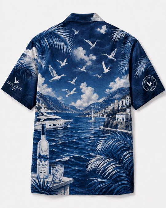 Grey Goose French Riviera Hawaiian Shirt
