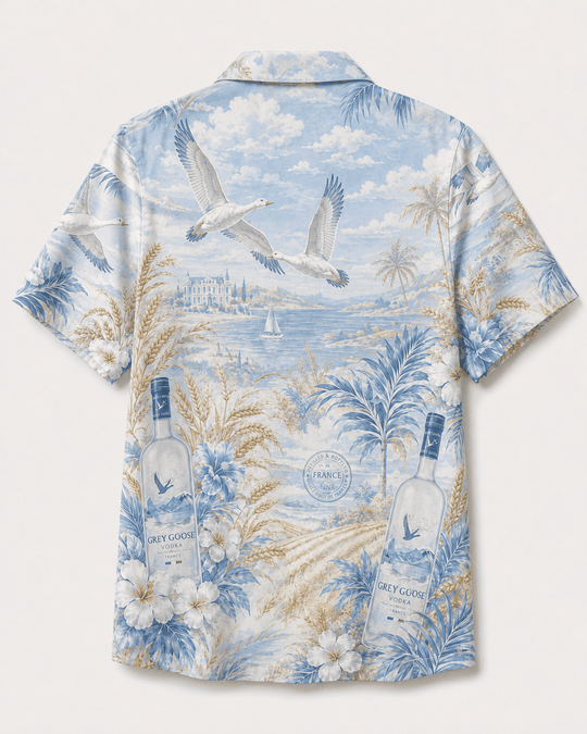 Grey Goose French Countryside Hawaiian Shirt