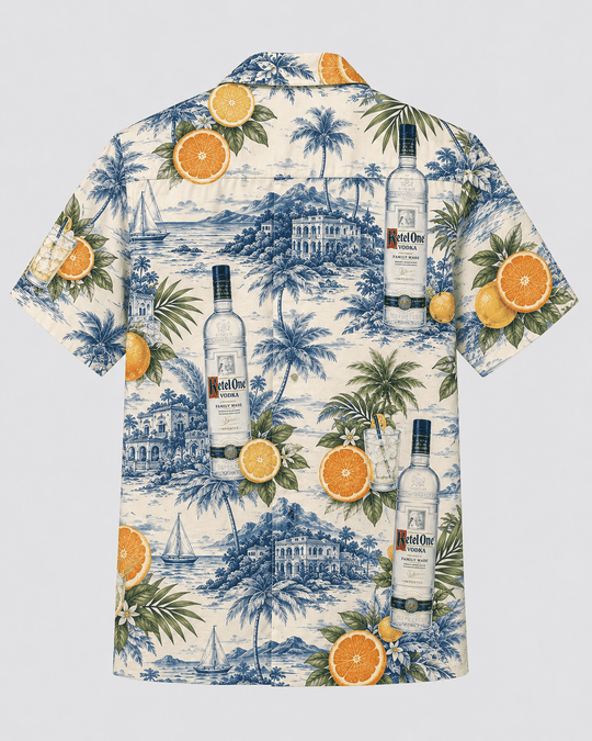 Ketel One Coastal Citrus Hawaiian Shirt
