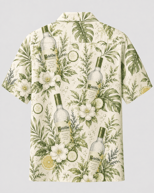 Ketel One Botanical Garden Hawaiian Shirt