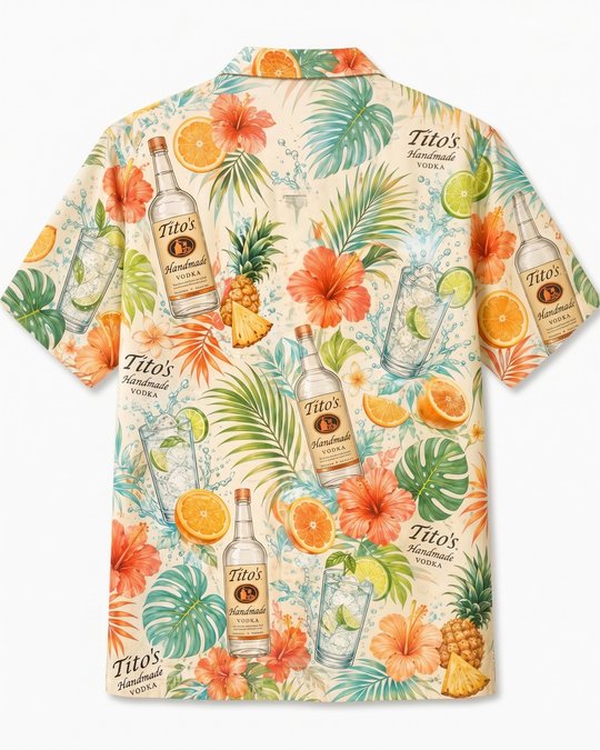 Tito’s Tropical Citrus Hawaiian Shirt