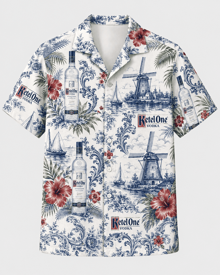 Ketel One Dutch Heritage Hawaiian Shirt