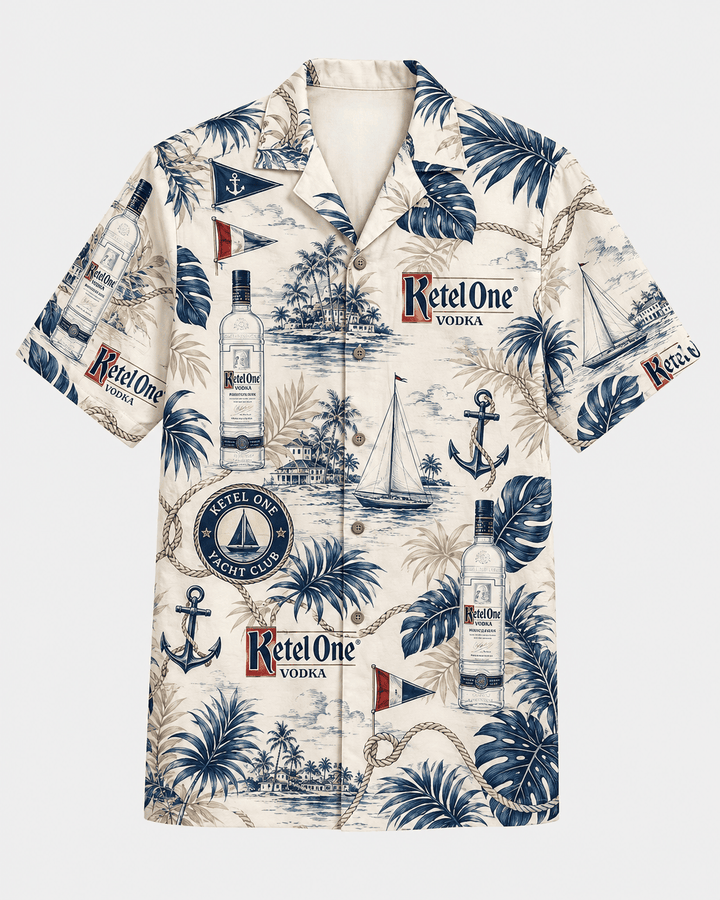 Ketel One Yacht Club Hawaiian Shirt