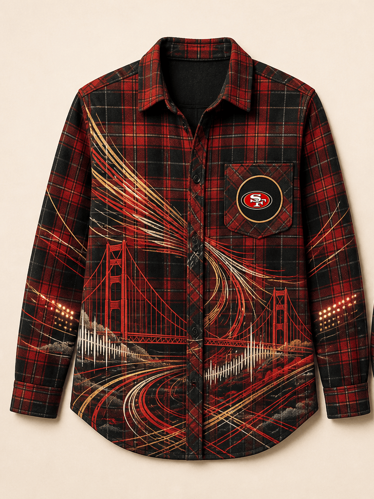San Francisco Plaid Overshirt - Sonic Plaid - product_front
