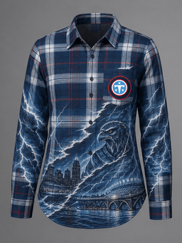 Tennessee Plaid Overshirt - The Rift - product_front
