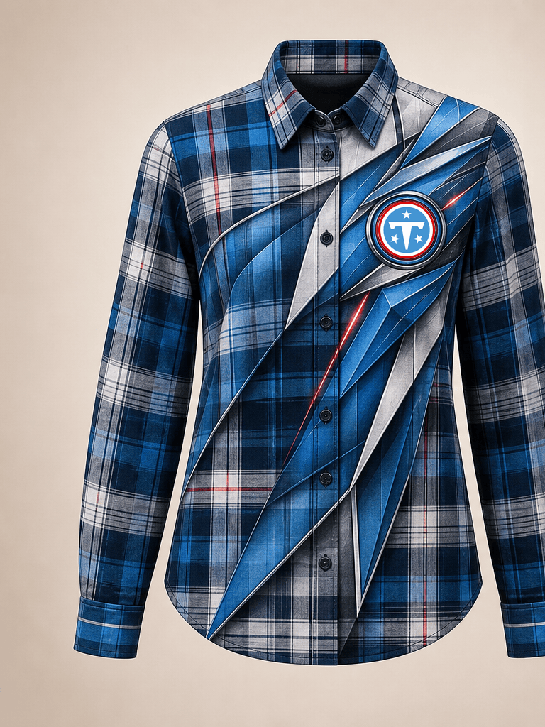 Tennessee Plaid Overshirt - Kinetic Plaid - product_front