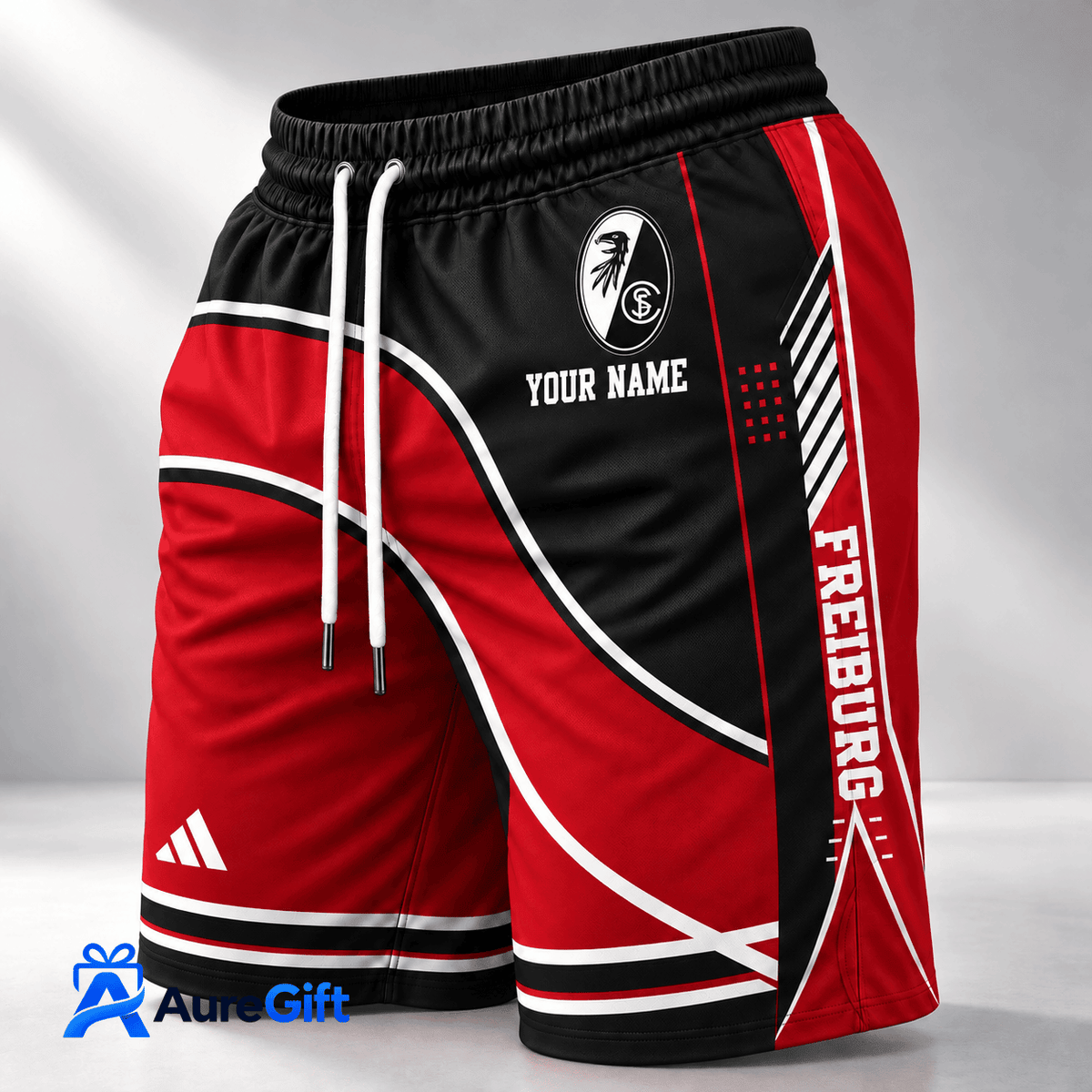 SC Freiburg Bundesliga Matchday Personalized Name Short Pants For Fan - Limited Edition