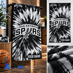 San Antonio Spurs NBA Game Day Personalized Bath Towel – Premium Limited Edition Gift for Fans