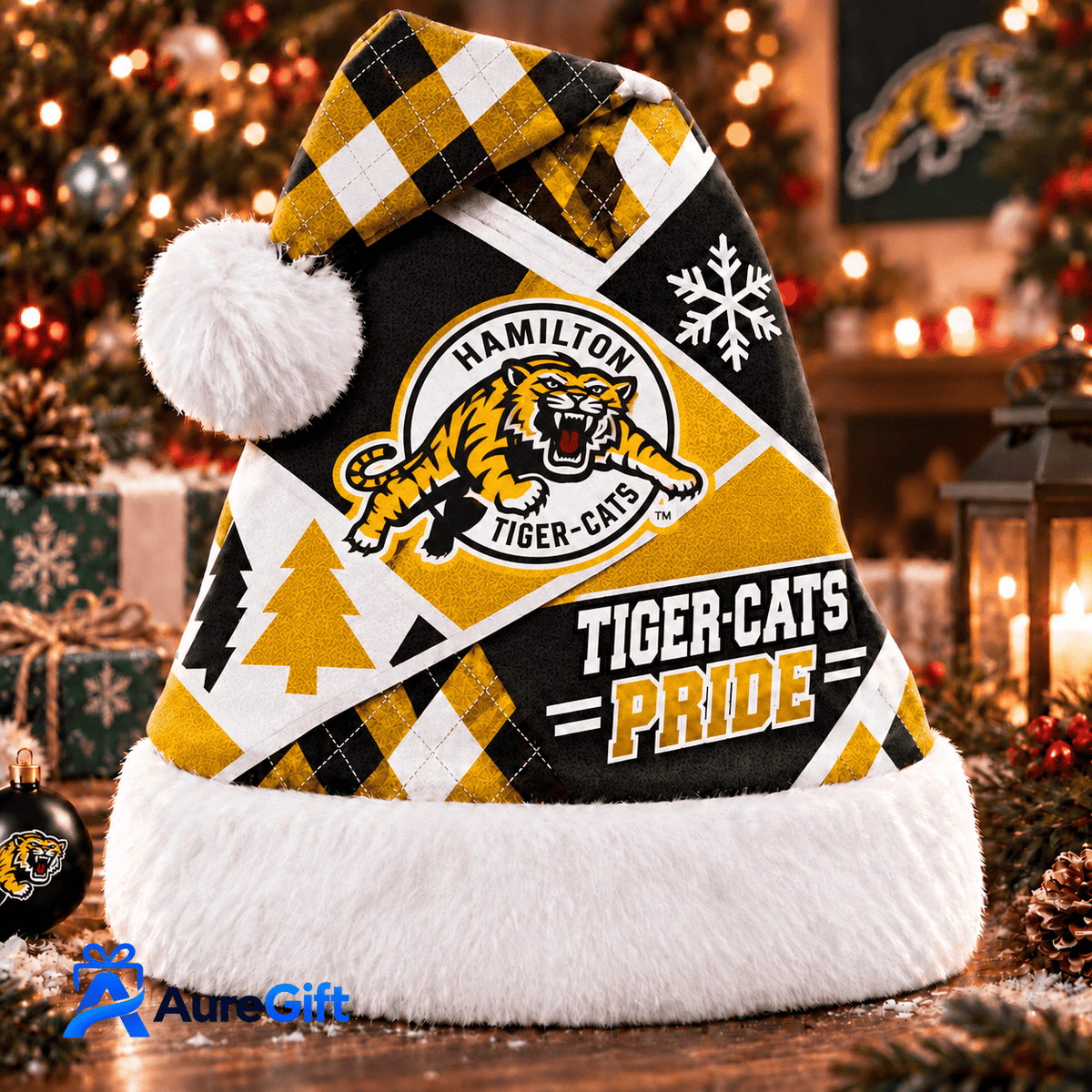 Calgary Stampeders CFL Christmas Personalized Santa Hat – Premium Limited Edition Gift for Fans