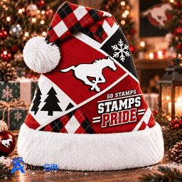 Hamilton Tiger-Cats CFL Christmas Personalized Santa Hat – Premium Limited Edition Gift for Fans