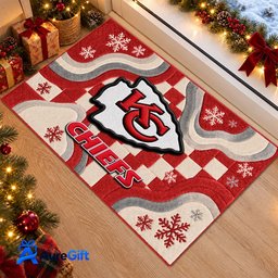 NFL Christmas Doormat Gift for Fans32