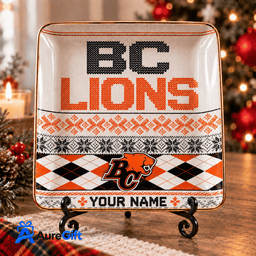 BC Lions CFL Christmas Personalized Jewelry Dish – Premium Limited Edition Gift for Fans