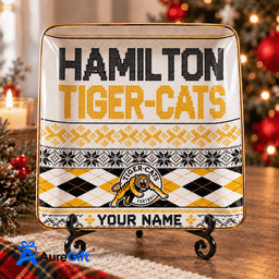 Hamilton Tiger-Cats CFL Christmas Personalized Jewelry Dish – Premium Limited Edition Gift for Fans