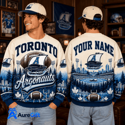 Toronto Argonauts CFL Christmas Personalized Sweatshirt – Premium Limited Edition Gift for Fans